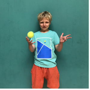 tennis inspired t-shirt for kids