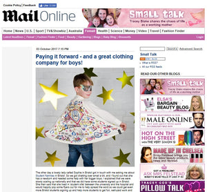 Kick Starting October with a shout out on the Daily Mail Blog