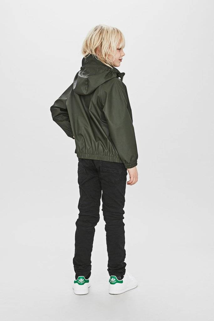 Sways Crew Jacket in Black - Age 5/6 only